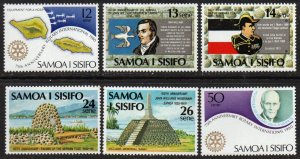 Samoa Sc #525-530 Mint Hinged