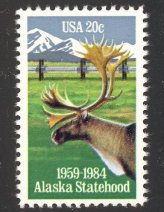2066  20c Alaska Statehood MNH