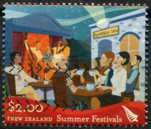 New Zealand Sc#2104 Used, $2 multi, Summer Festivals (2006)