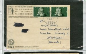 SWITZERLAND; 1948 early Pro Patria issue FDC Cover fine used item