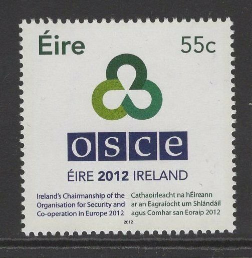 IRELAND SG2104 2012 CHAIRMANSHIP OF THE OSCE MNH