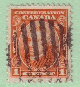 141 Canada 1c Confederation, used