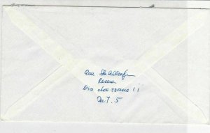 Vatican 1963 Registered Airmail  Mixed Subjects Multiple Stamps Cover Ref 29475