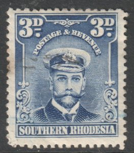 Southern Rhodesia Scott 5 - SG5, 1924 George V 3d used