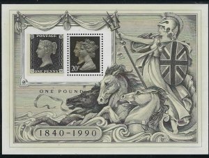 Great Britain MH193f MNH Souvenir sheet