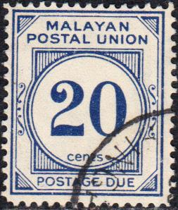 Malaya  #J27 Used  P.14