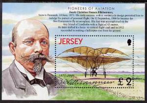 Jersey 2003 Centenary of Powered Flight perf m/sheet unmo...