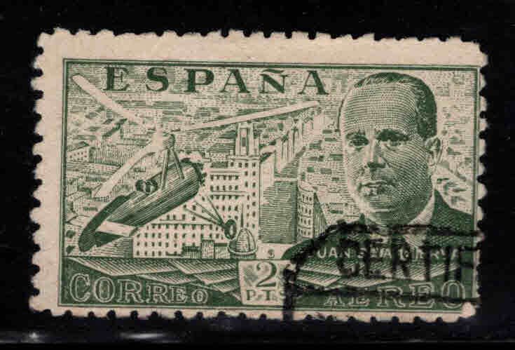 SPAIN Scott C114 Used airmail