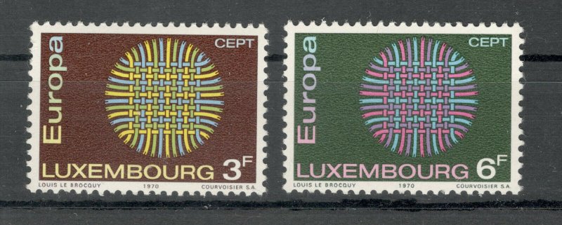 LUXEMBOURG-MNH** SET-EUROPA CEPT-1970.
