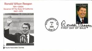 #3897 Ronald Reagan Aquila FDC