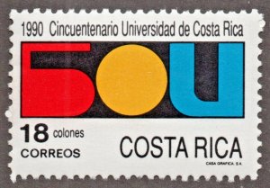 Costa Rica (1990) - Scott # 426,  MNH
