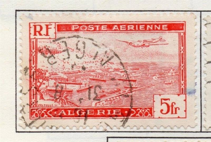 Algeria 1946 AIR Early Issue Fine Used 5F. 170647