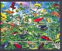 CONGO SHEET REPTILS FROGS