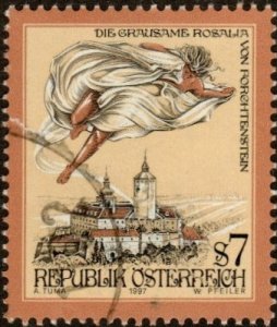 Austria 1718 - Used - 7s Cruel Lady of Forchenstein Castle (1997) (cv $0.95)