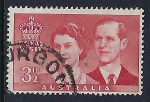 Australia 267 VFU QEII Z1902-10