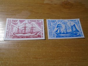 French Southern Antarctic Territory   C37-38  MNH