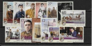 S.GEORGIA & S.SANDWICH IS. SG467/78 2009 SHACKLETON MNH