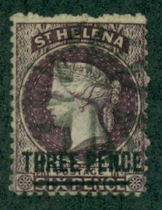 St. Helena #20  Used  Scott $60.00   Perfs