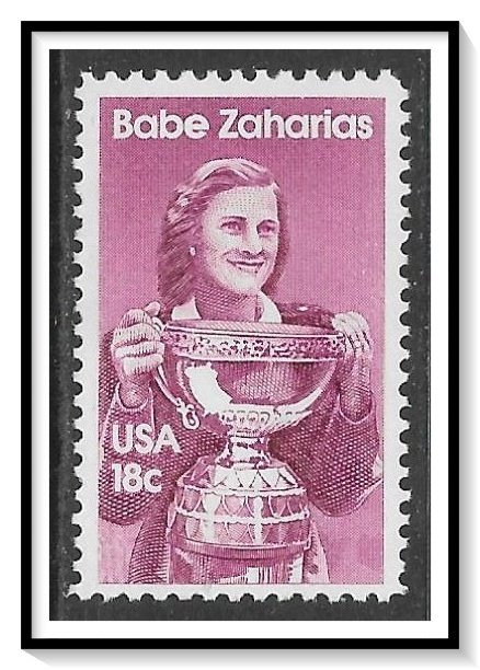 US #1932 Babe Zaharias MNH