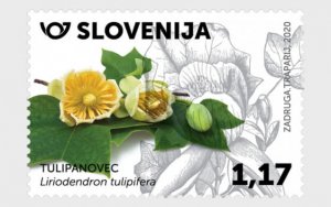 2020 Slovenia Flora -Trees (3) (Scott 1379-81) MNH