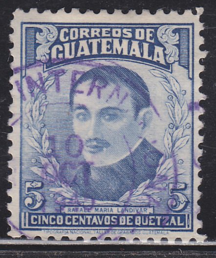 Guatemala 308 Father Rafael Maria Landivar 1943