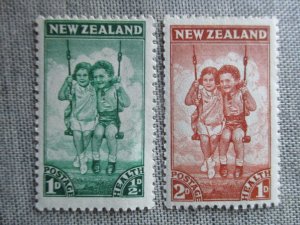 New Zealand, Scott# B20-B21, MNH