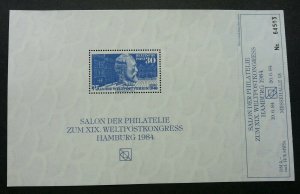 Germany 75th Anniv 1949 1984 (souvenir sheet MNH *reproduct