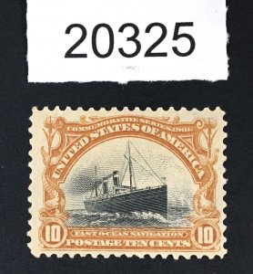 MOMEN: US STAMPS # 299 MINT OG H LOT # 20325