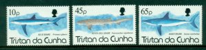 Tristan da Cunha 1994 Marine Life Sharks MUH