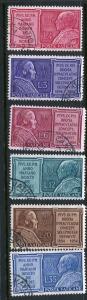 Vatican City #176-81 Used