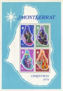 Montserrat Scott #'s 355 - 358a MNH