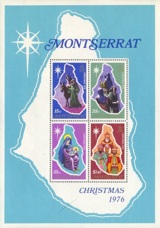 Montserrat Scott #'s 355 - 358a MNH
