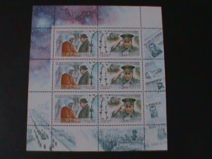 ​RUSSIA-2001-SC#6634 1ST MANNED FLIGHT 40TH ANNIV: -MINI SHEET MNH-VF LAST ONE