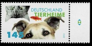 Germany 2012,Sc.#2684 MNH, Animal shelter (Dog, Cat and Fish)