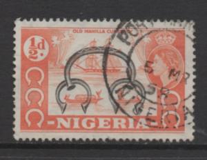 Nigeria   Scott#  80  used