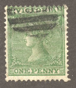 Australian States-Victoria Scott 110 ULHR - 1867 1p Queen Victoria - SCV $5.75