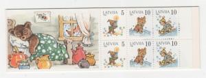 LATVIA, Booklet, 1992, Margarita Staraste, 5s., 10s. both x2