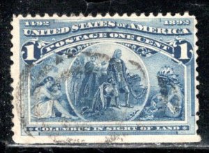 United States Scott # 230, used