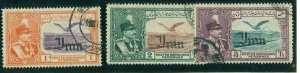 IRAN #C65-7, 1t - 3t hi vals in set, used, VF, Scott $275.00