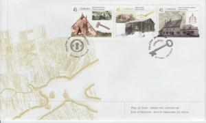 1998 Canada  Housing in Canada 3 S3 (9) (Scott 1755a-i) 3 FDC