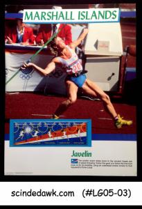 MARSHALL ISLANDS - 1988 FUTURE OLYMPIANS OLYMPICS JAVELIN PANEL MNH