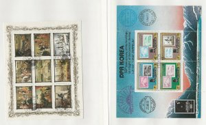 Korea N, Postage Stamp, #1990, 2440 Used Sheets, 1980-84