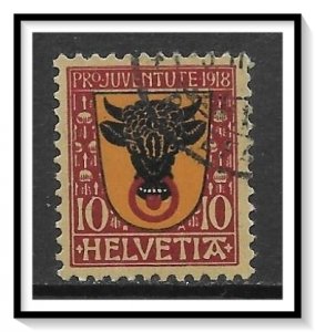 Switzerland #B10 Semi-Postal Used Thin