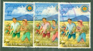 PHILIPPINES 1023-5 USED BIN $1.50