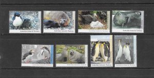 AUSTRALIAN ANTARCTIC TERRITORY #L83-9 MARINE LIFE MNH