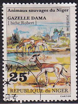 Niger 539 Wild Animals of Niger 1981