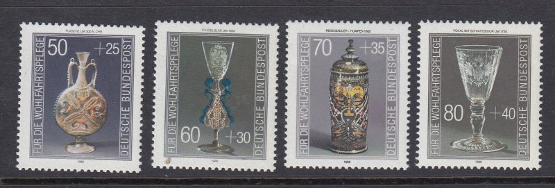 Germany B647-50 Glassware mnh