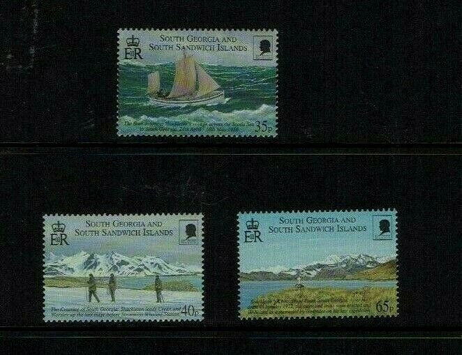 South Georgia, 2000 Shackleton's Trans-Antarctic Trek Commemoration  MNH set 