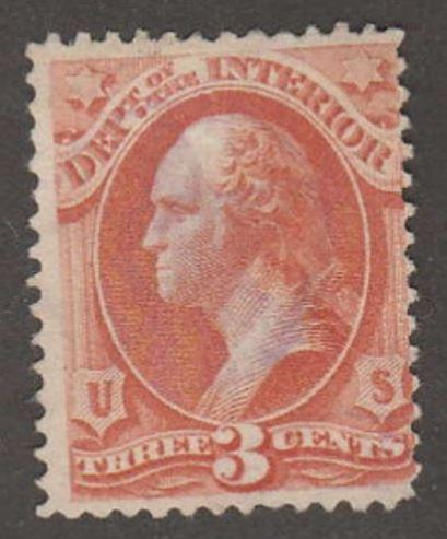 U.S. Scott #O98 Official Stamp - Used Single - Star Fancy Cancel