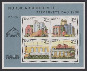 Norway Norwegian Working Life Paper Industry MS 1986 MNH SG#MS989